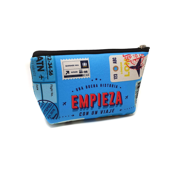 CARTUCHERA SIMPLE SIMIL NEOPREN / NECESER - HISTORIA